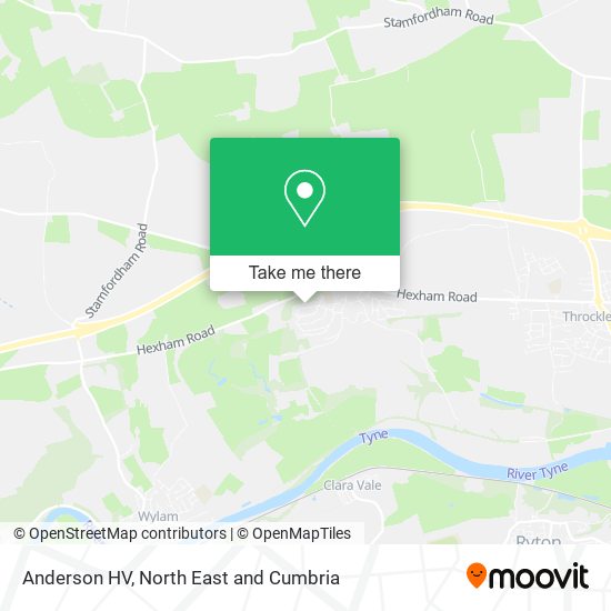 Anderson HV map