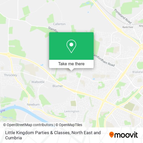 Little Kingdom Parties & Classes map
