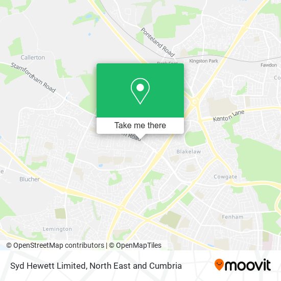 Syd Hewett Limited map