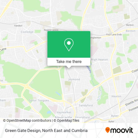 Green Gate Design map