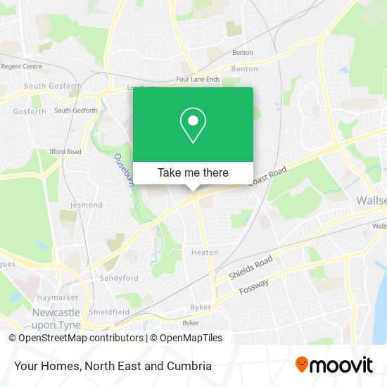 Your Homes map