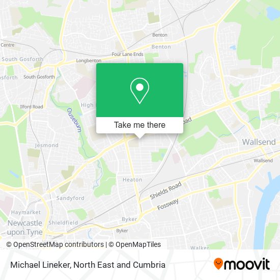 Michael Lineker map
