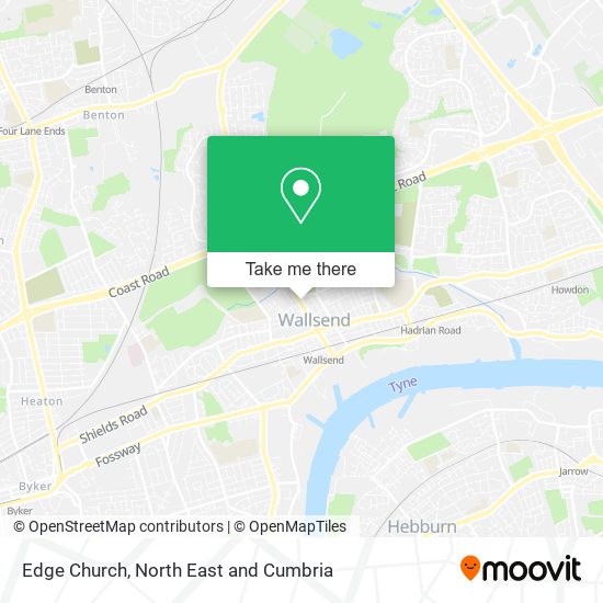 Edge Church map