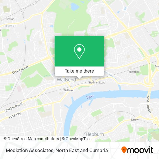 Mediation Associates map