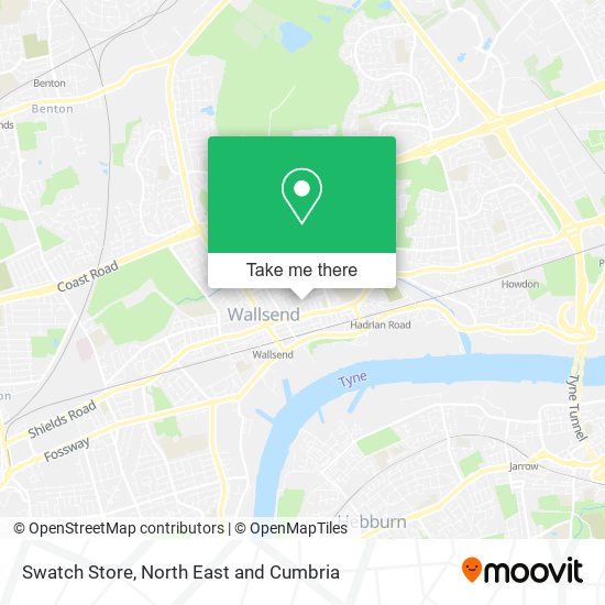Swatch Store map