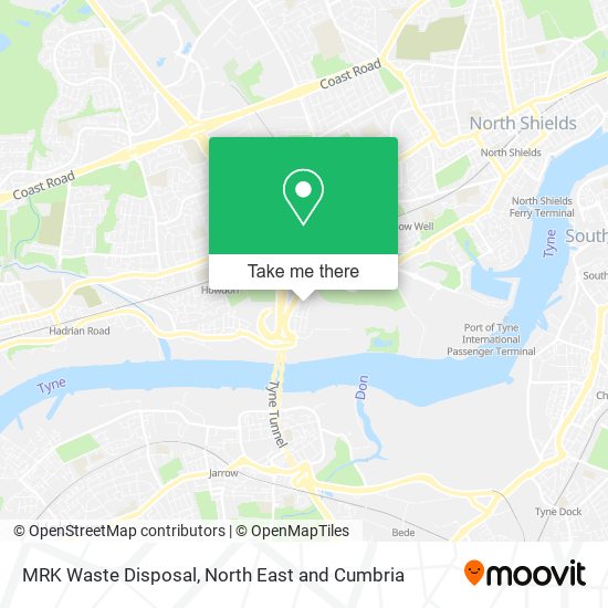 MRK Waste Disposal map