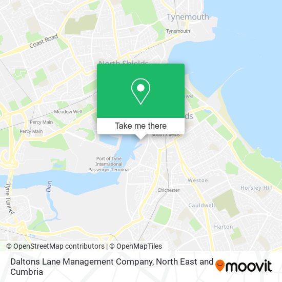 Daltons Lane Management Company map