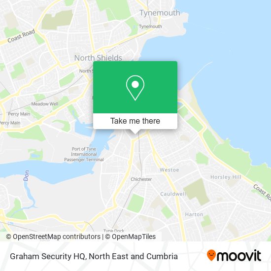 Graham Security HQ map