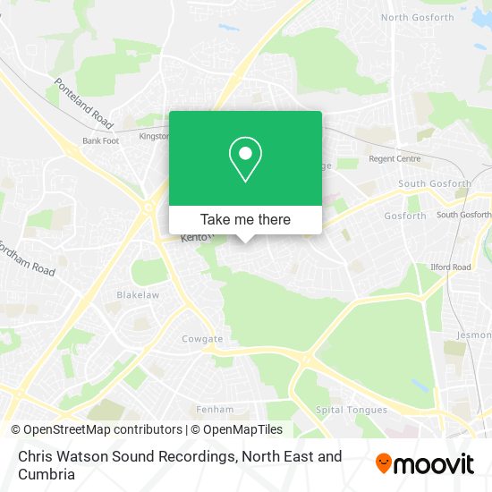 Chris Watson Sound Recordings map