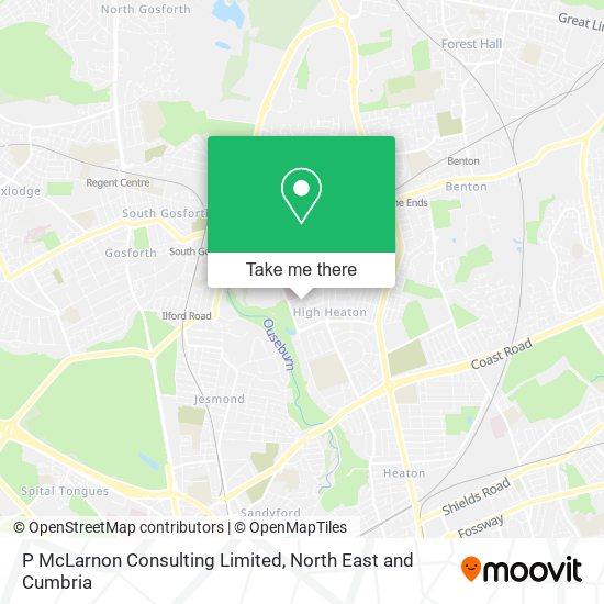 P McLarnon Consulting Limited map