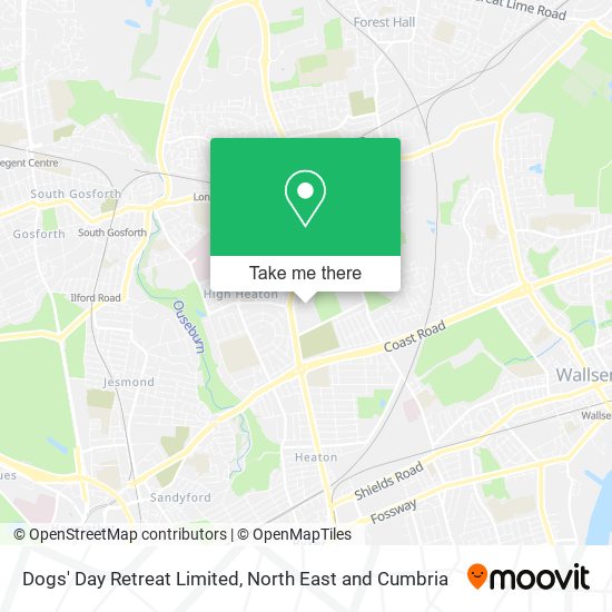 Dogs' Day Retreat Limited map