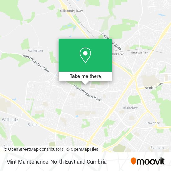 Mint Maintenance map