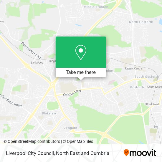Liverpool City Council map