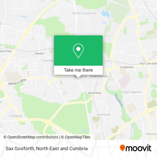 Sax Gosforth map