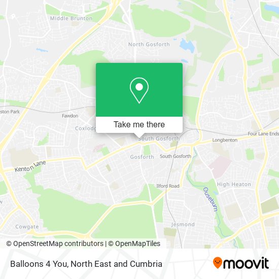 Balloons 4 You map