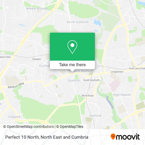 Perfect 10 North map