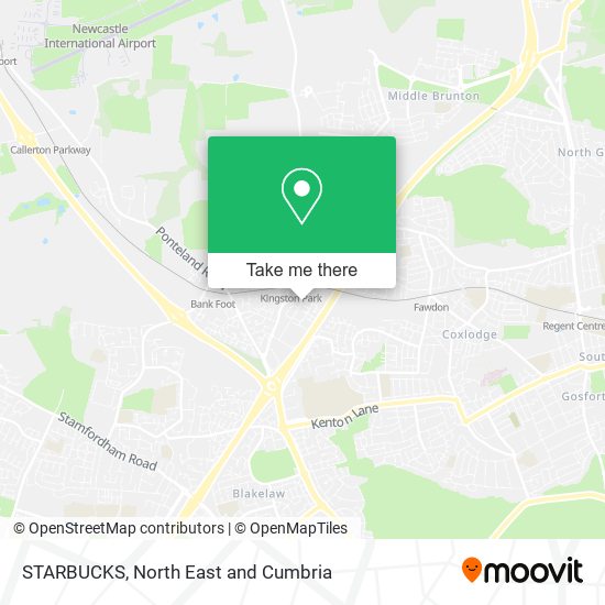 STARBUCKS map