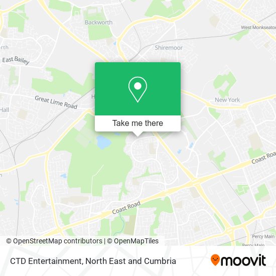 CTD Entertainment map