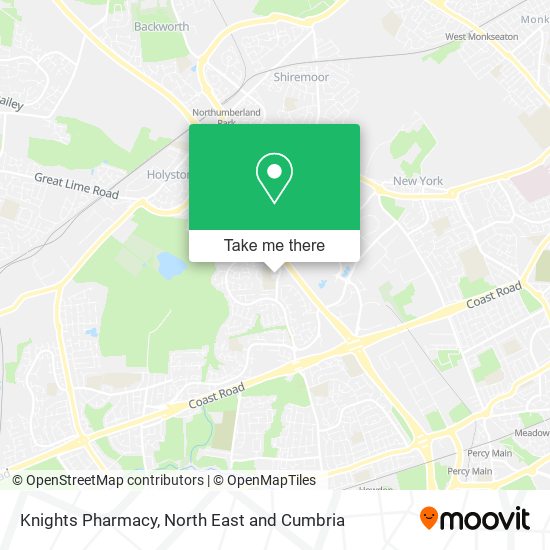 Knights Pharmacy map