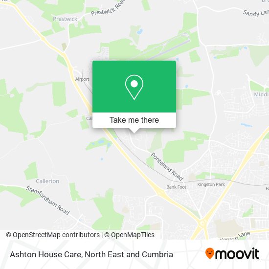 Ashton House Care map
