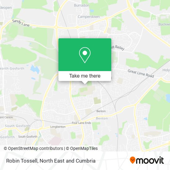 Robin Tossell map