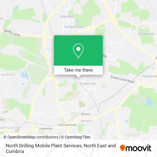 North Drilling Mobile Plant Services map
