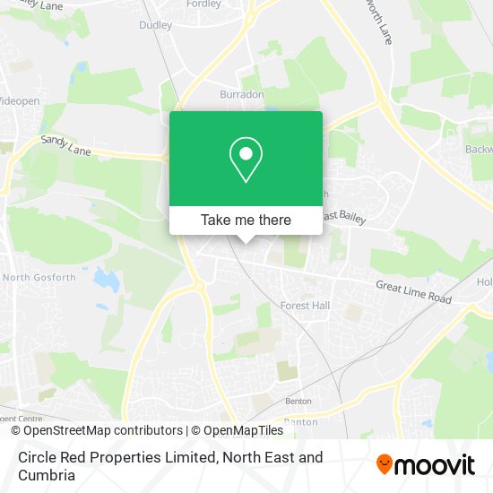 Circle Red Properties Limited map