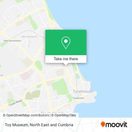 Toy Museum map