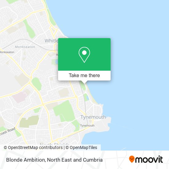 Blonde Ambition map