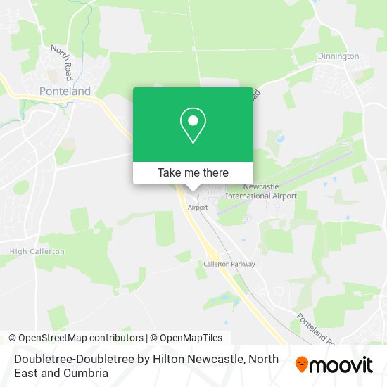 Doubletree-Doubletree by Hilton Newcastle map
