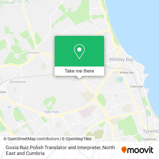 Gosia Ruiz Polish Translator and Interpreter map