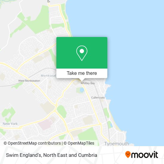 Swim England's map