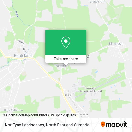 Nor-Tyne Landscapes map