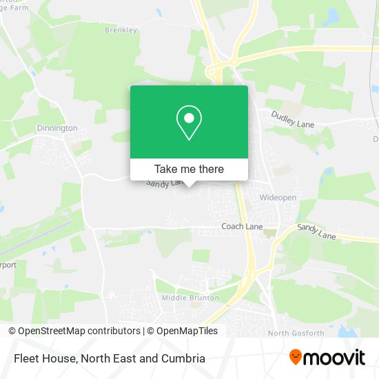 Fleet House map
