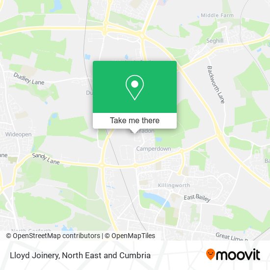Lloyd Joinery map