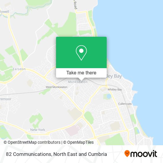 82 Communications map