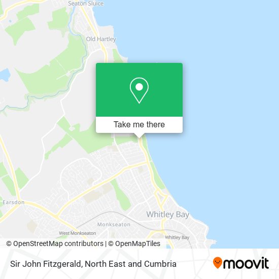 Sir John Fitzgerald map