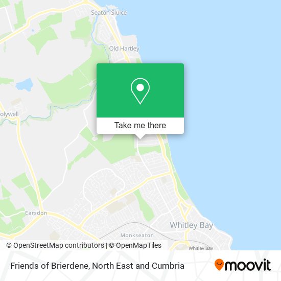 Friends of Brierdene map