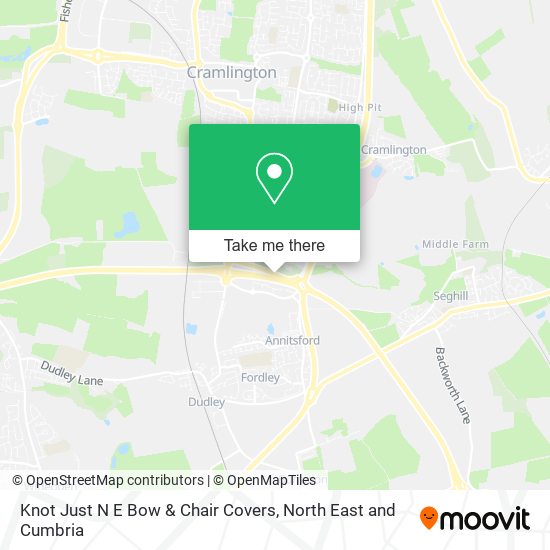 Knot Just N E Bow & Chair Covers map