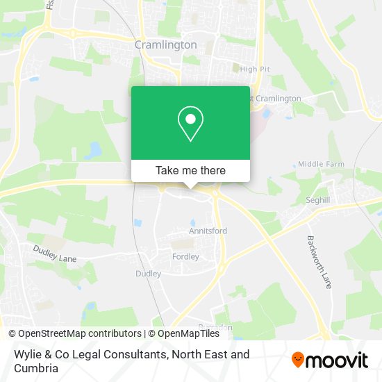 Wylie & Co Legal Consultants map