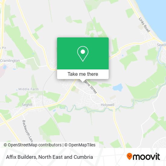Affix Builders map