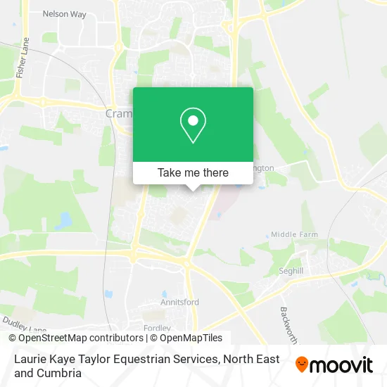 Laurie Kaye Taylor Equestrian Services map
