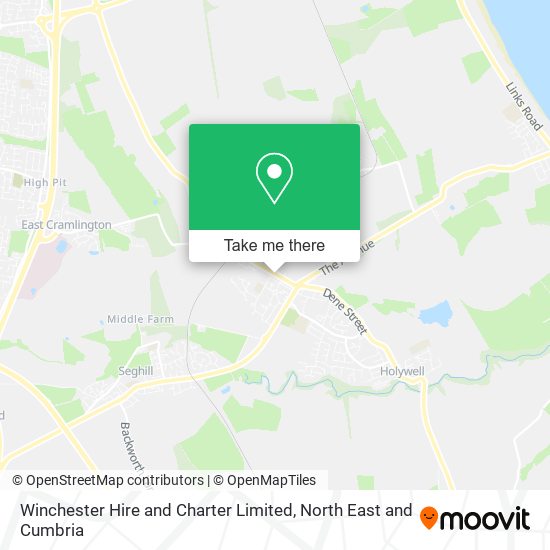 Winchester Hire and Charter Limited map
