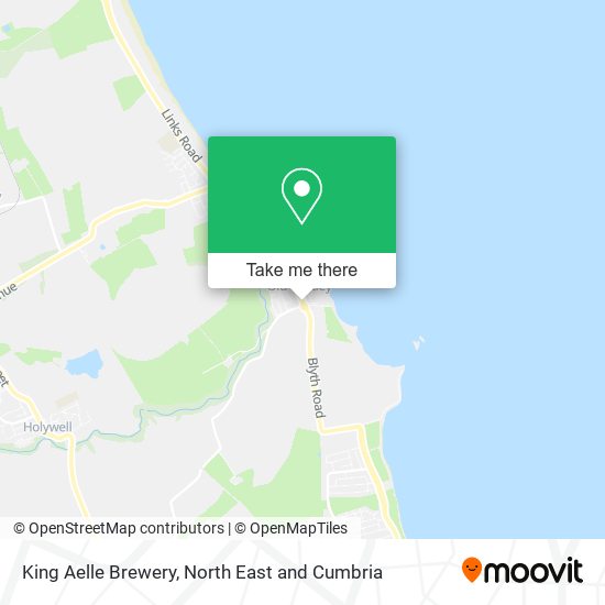 King Aelle Brewery map