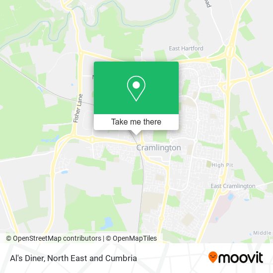 Al's Diner map
