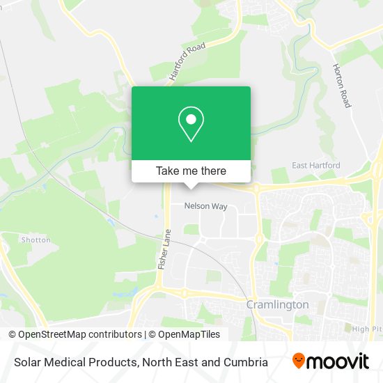 Solar Medical Products map