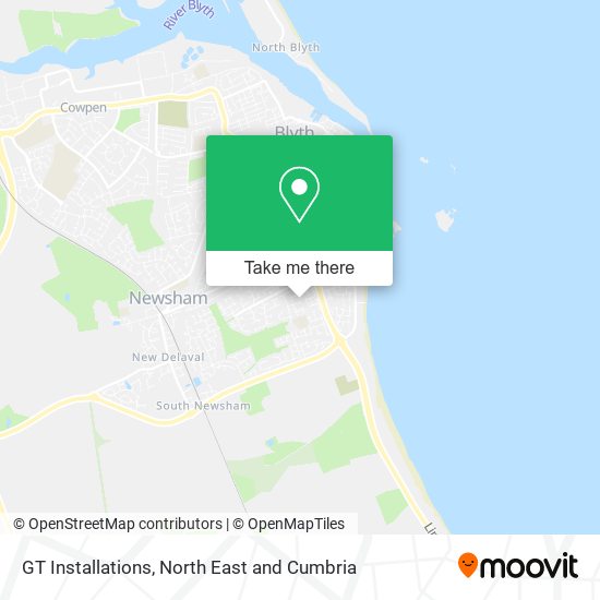 GT Installations map