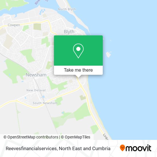 Reevesfinancialservices map