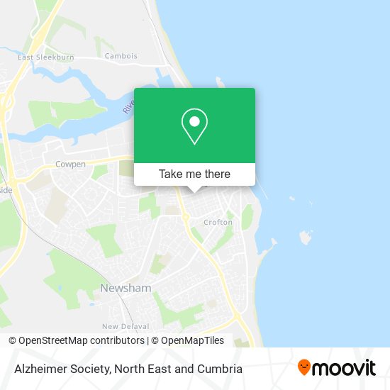 Alzheimer Society map