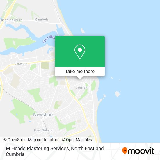 M Heads Plastering Services map